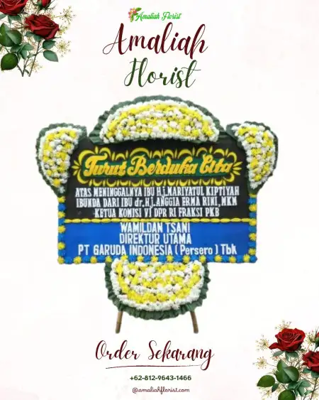 Papan Bunga Duka Simomulyo